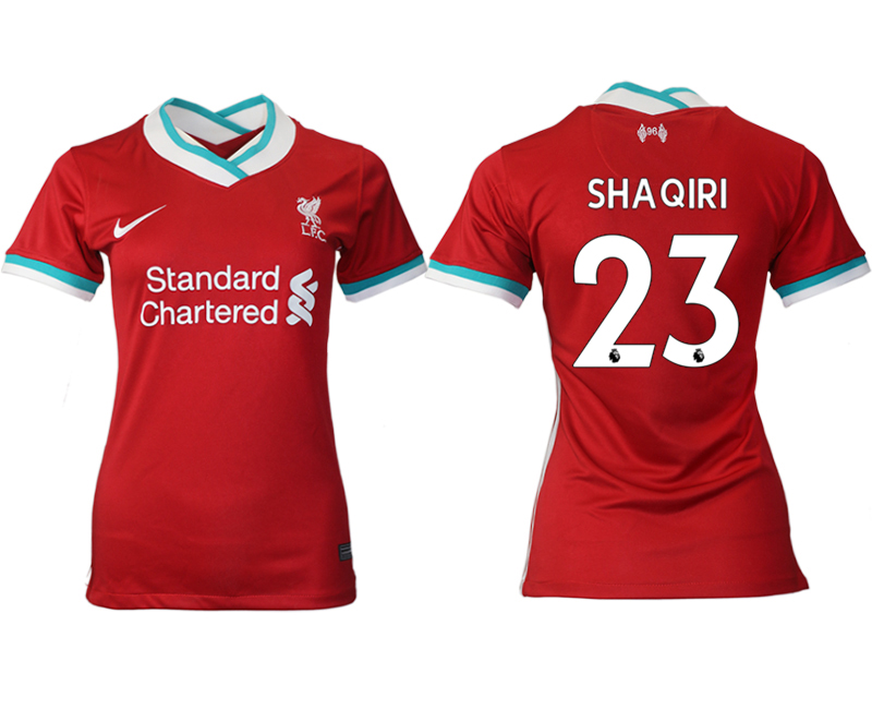 Women 2020-2021 Liverpool home aaa version #23 red Soccer Jerseys->liverpool jersey->Soccer Club Jersey